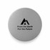 A round, silver container featuring a logo and text: “From the Earth For the Future.”