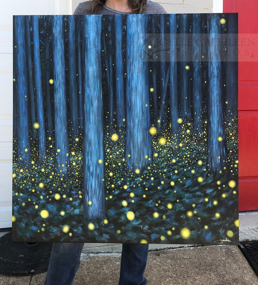 BLUE MYSTIC (SOLD) - Joelle Cathleen Studios