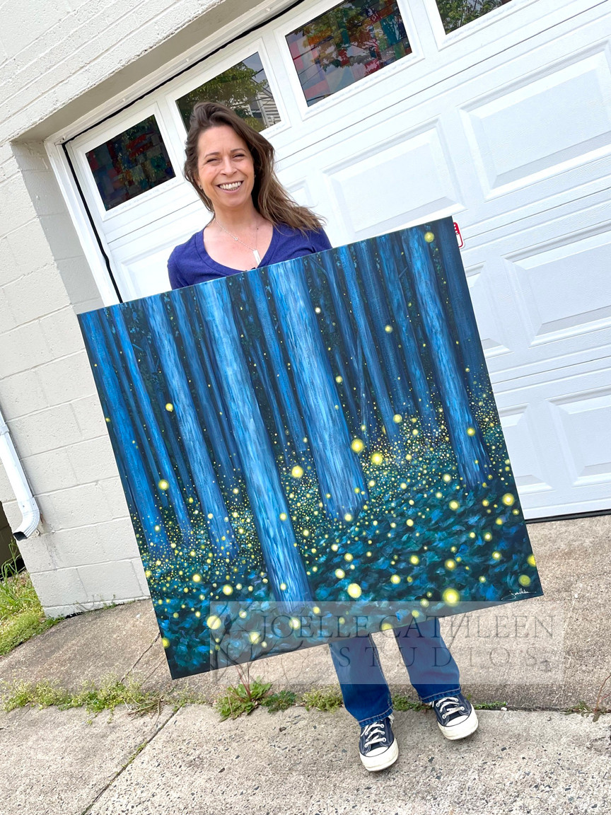 BLUE MYSTIC (SOLD) - Joelle Cathleen Studios