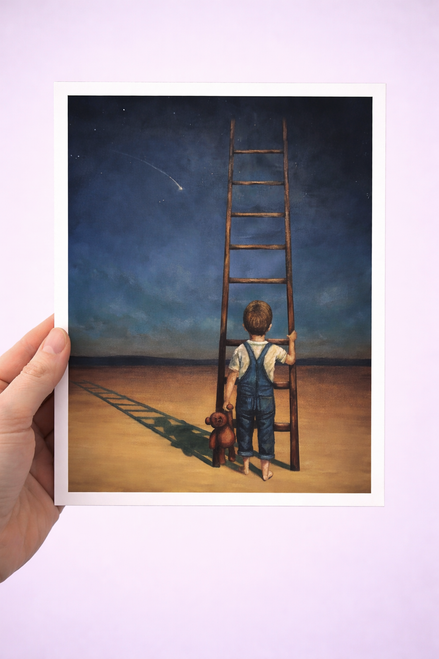 REACH FOR THE STARS STUDIO PRINT