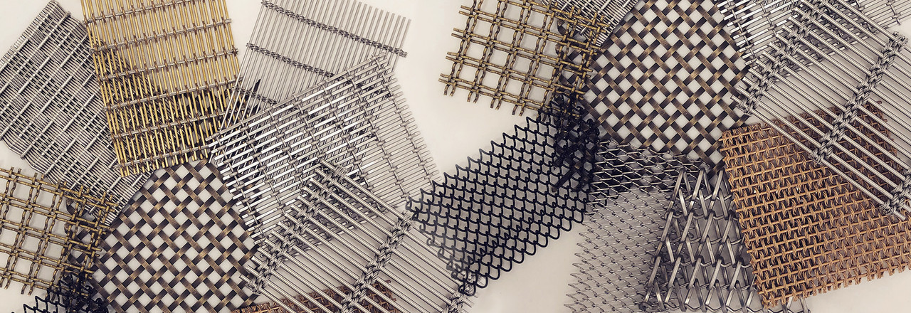 Architectural wire mesh, metal curtain mesh, Decorative wire mesh, Designer mesh