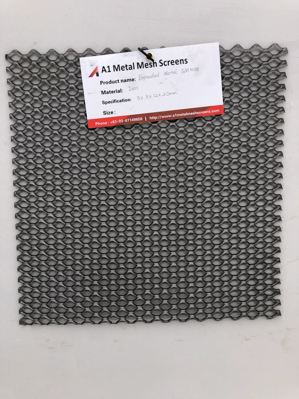 Expanded walkway trailer ramp mesh-A1 Metal Mesh