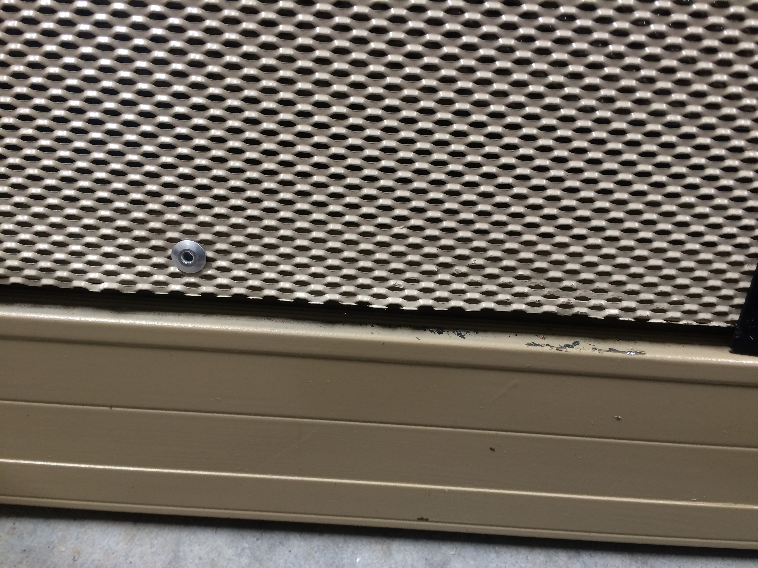Security Door Mesh & Flyscreens - One way limited vision mesh - A1 ...