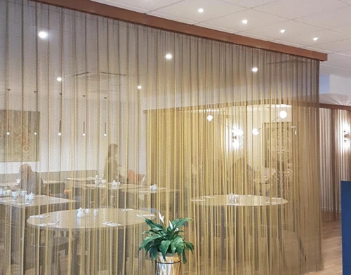 Curtain mesh, Mesh for bar Resturant, hotel and office partition