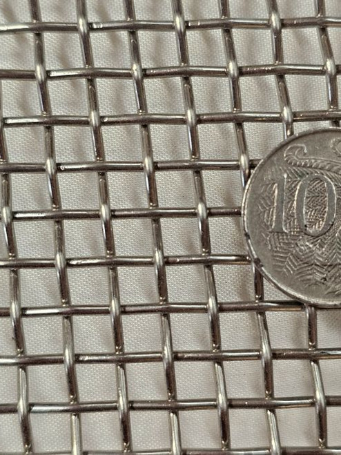 3.88mm woven wire 1.2mm mesh 5 for  decoration and fabrication