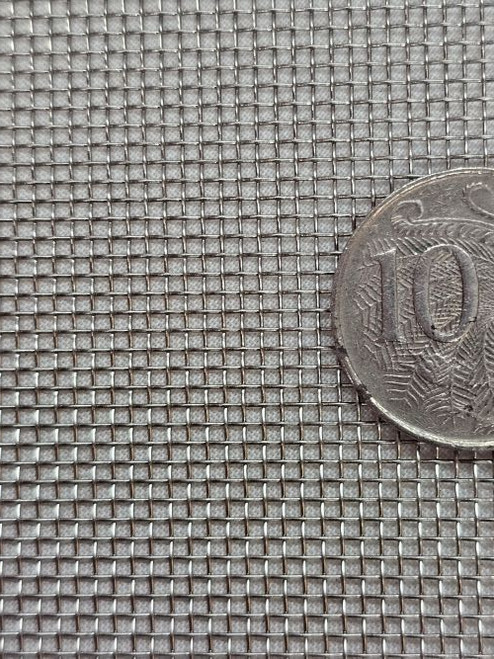 1.25mm, 14 Mesh Stainless Steel, Woven Wire (0.56mm) is designed for decoration and fabrication.