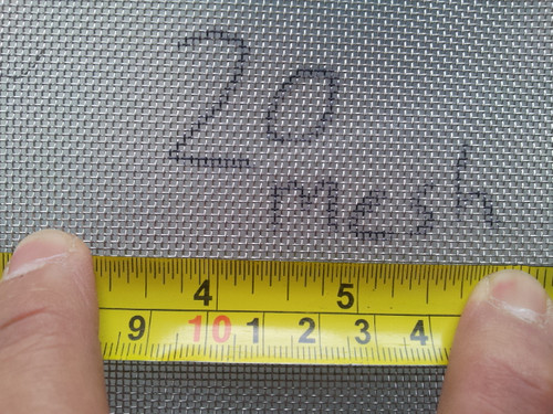 0.77mm woven wire 0.5mm mesh 20 for  pharmaceutical vibro-shifter, screening, filter fabrication