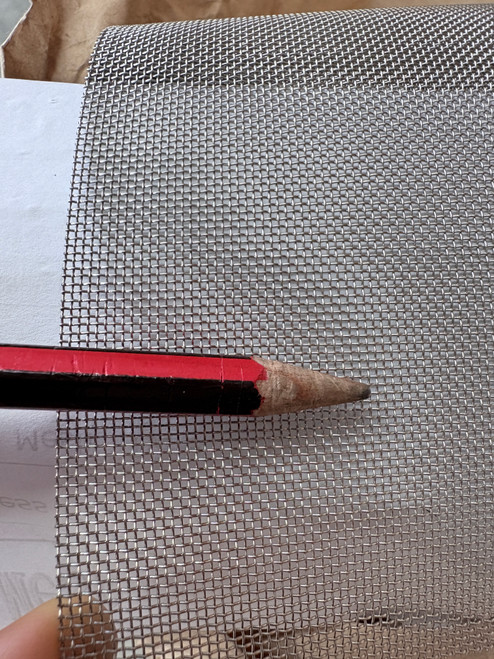 758 Micron, 24 Mesh Stainless Steel, Woven Wire (0.3 mm) is designed for architectural facades, decorative screening, balustrade infill, ventilation panels.