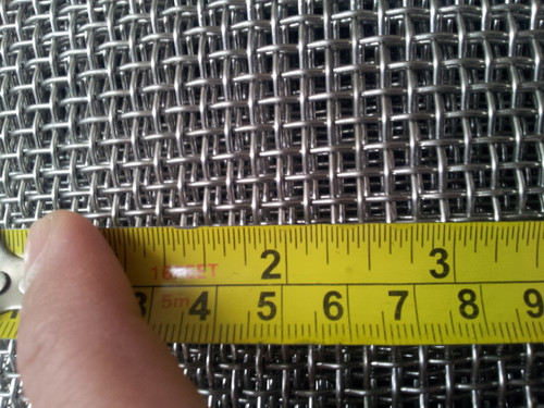 Aperture 3.33mm woven wire 0.9mm mesh 6 for  pharmaceutical vibro-shifter, screening, filter fabrication