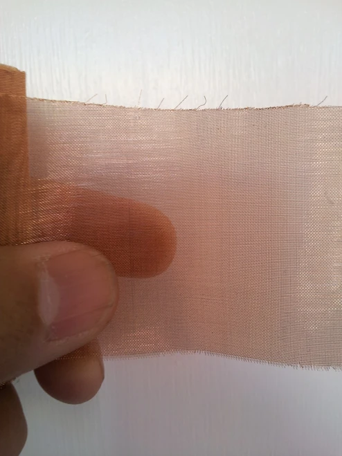 100 mesh Brass wire mesh with 0.1 mm wire diameter and 154 Microns