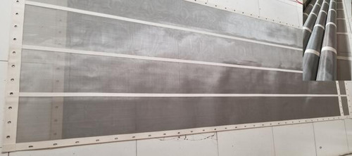 94 mesh stainless steel plain weave wire mesh with 0.09 mm wire diameter and 184 microns for industrial filtration and fine particle screening.