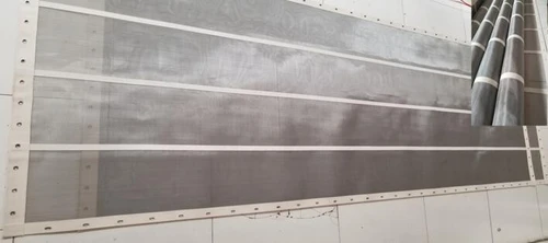 165 mesh stainless steel plain weave wire mesh with 0.05 mm wire diameter and 104 microns for fine screening, sifting and filtration.