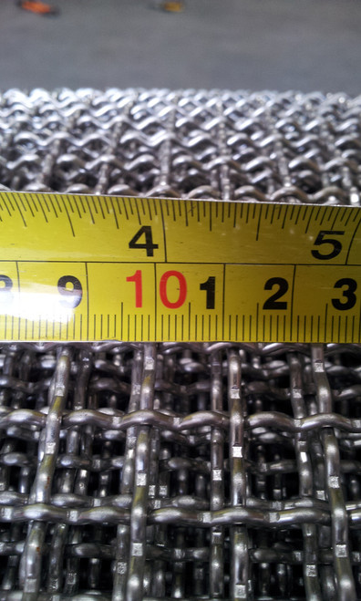 10.7mm woven wire 2mm mesh 2 for  decoration and fabrication