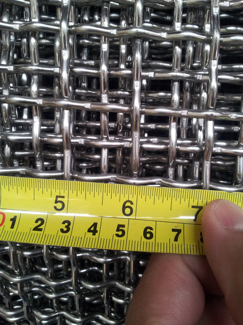 22.25mm, 1 Mesh Stainless Steel, Woven Wire (3 mm) is designed for protective barriers, ventilation, and general industrial fabrication.