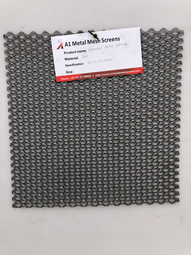Expanded walkway trailer ramp mesh-A1 Metal Mesh