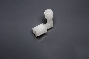 4953-0001 Kynar Elbow 1/4" Male NPT Compression Fitting 4953-0001 Kynar Elbow 1/4" Male NPT Compression Fitting