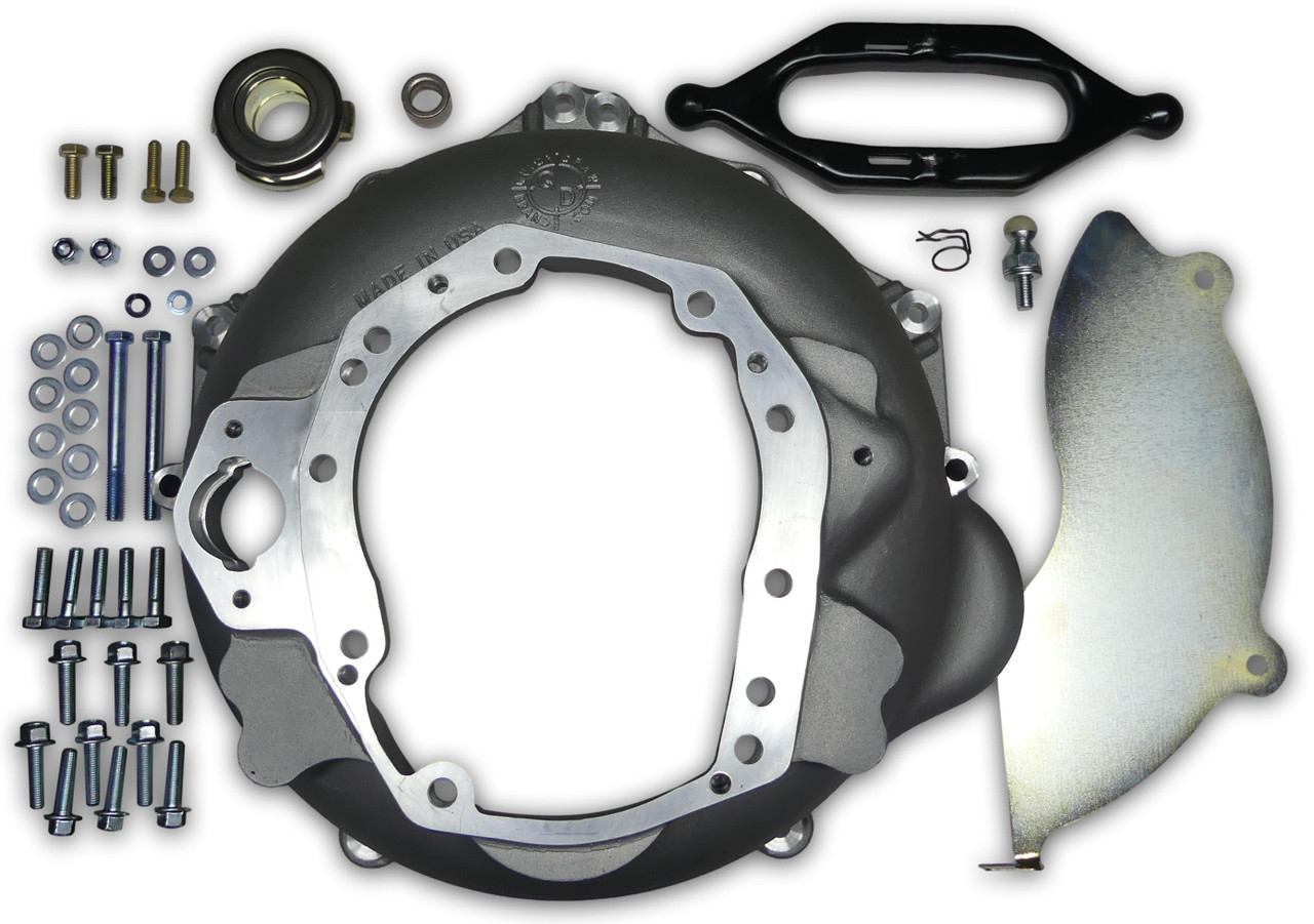 Bell Housing Jeep AX15 / NV3550 5 Speed to GM SB BB V8