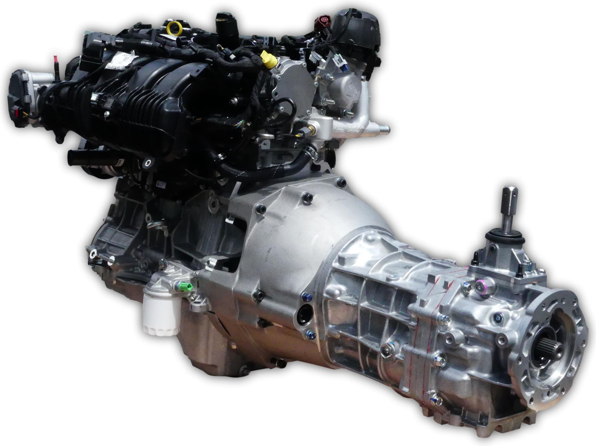 Engine & Transmission Ford 2.3 Ecoboost & Jeep AX15 5 Speed w/ Adapter Kit