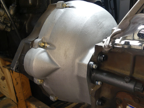 Cummins B Series to Dodge Diesel NV4500 Bell Housing Fully installed