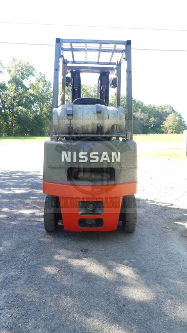 $5500 Nissan Propane Forklift 2300 lbs. Air Pneumatic Tires w/ Side Shift