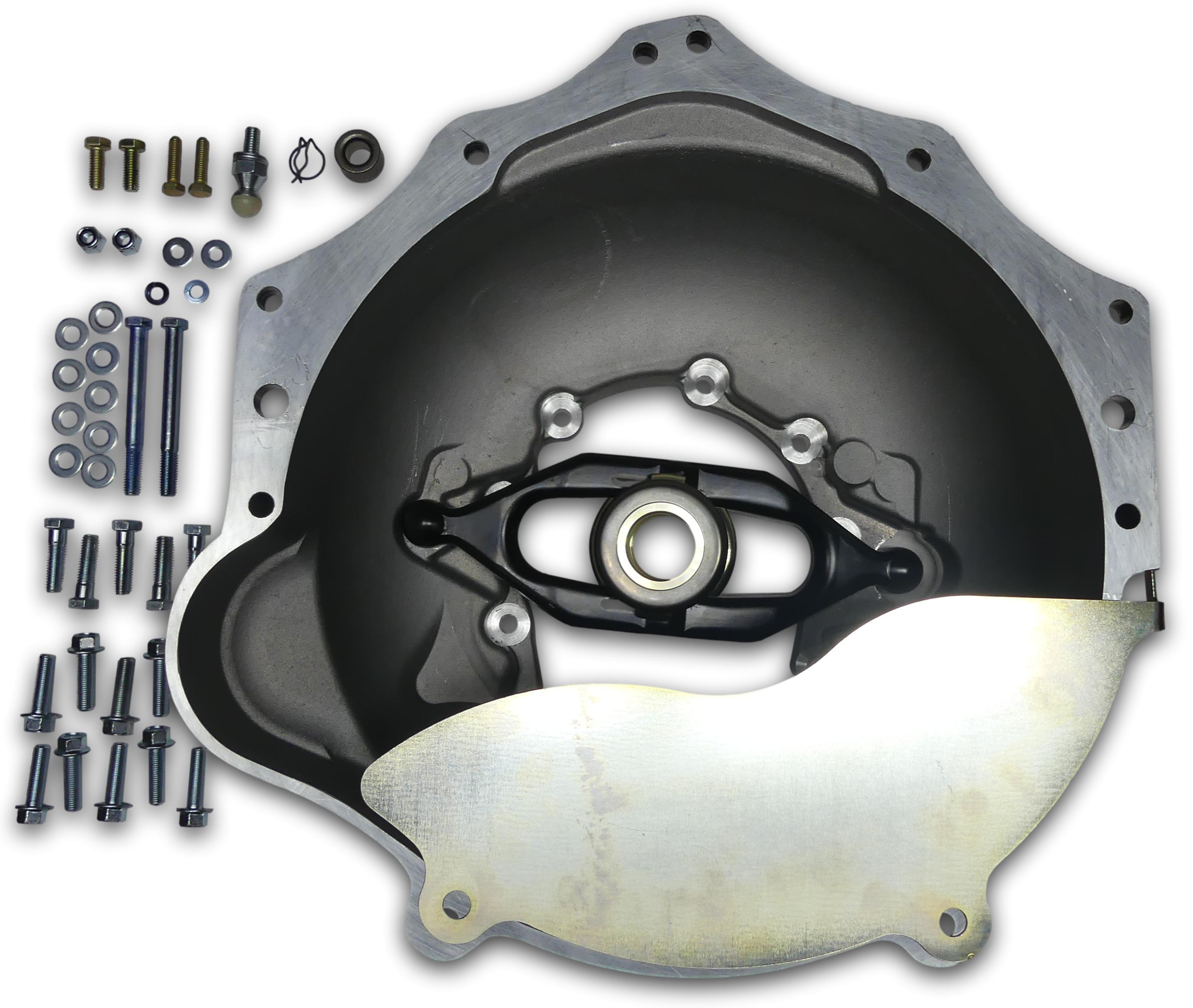 Bell Housing Jeep AX15 / NV3550 5 Speed to GM SB BB V8