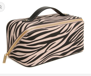 Luxury Train Cosmetic Case- Zebra Luxury Train Cosmetic Case- Zebra
