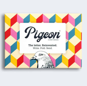 Urban Pigeon Writing Paper and envelope-  Pigeon Post