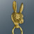 Brass Hare Door Knocker