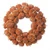 Velvet Orange Pumpkin Wreath