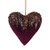 Deep Red Velvet Heart Hanger