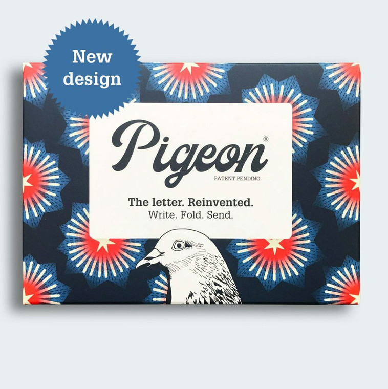 Starburst Writing Paper and envelope-  Pigeon Post