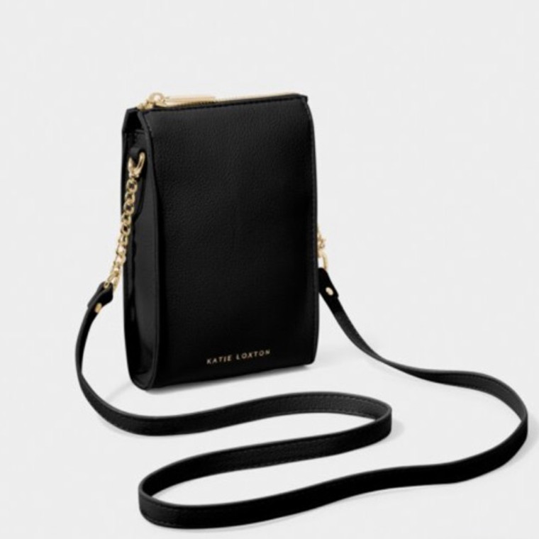Zana Slim Crossbody bag - Black - Katie Loxton
