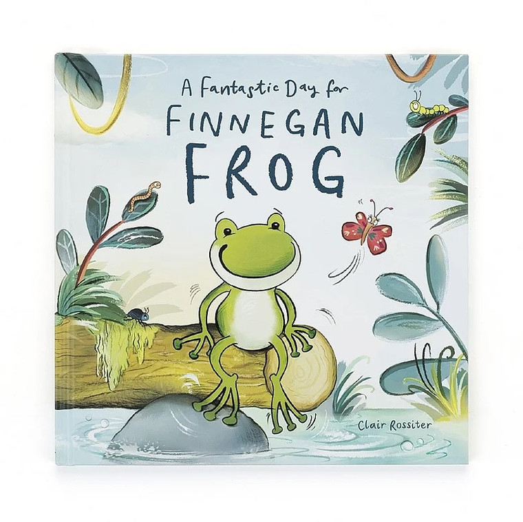 A Fantastic Day for Finnegan Frog Book  - Jelly Cat