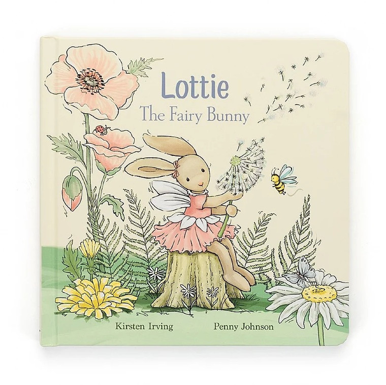 Lottie Fairy Bunny Book  - Jelly Cat