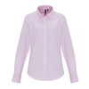 Premier Ladies Long Sleeve Striped Oxford Shirt - PR338