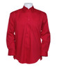 Long Sleeve Oxford Shirt Kustom Kit Red