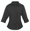 Ladies 3/4 Sleeve Poplin Blouse  - PR305