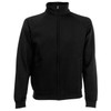 Fruit of the Loom Zip Sweat Jacket SS92 Black