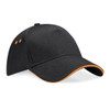 Beechfield® Ultimate Cotton Cap with Sandwich Peak BB15C