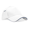 Beechfield® Ultimate Cotton Cap with Sandwich Peak BB15C