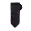 Premier Micro Dot Tie Black / Dark Grey