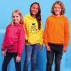 AWDis Kids Hoodie - Ideal for printing.