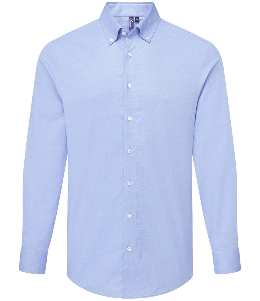 Premier Supreme Long Sleeve Oxford Shirt - PR284 - Direct Workwear
