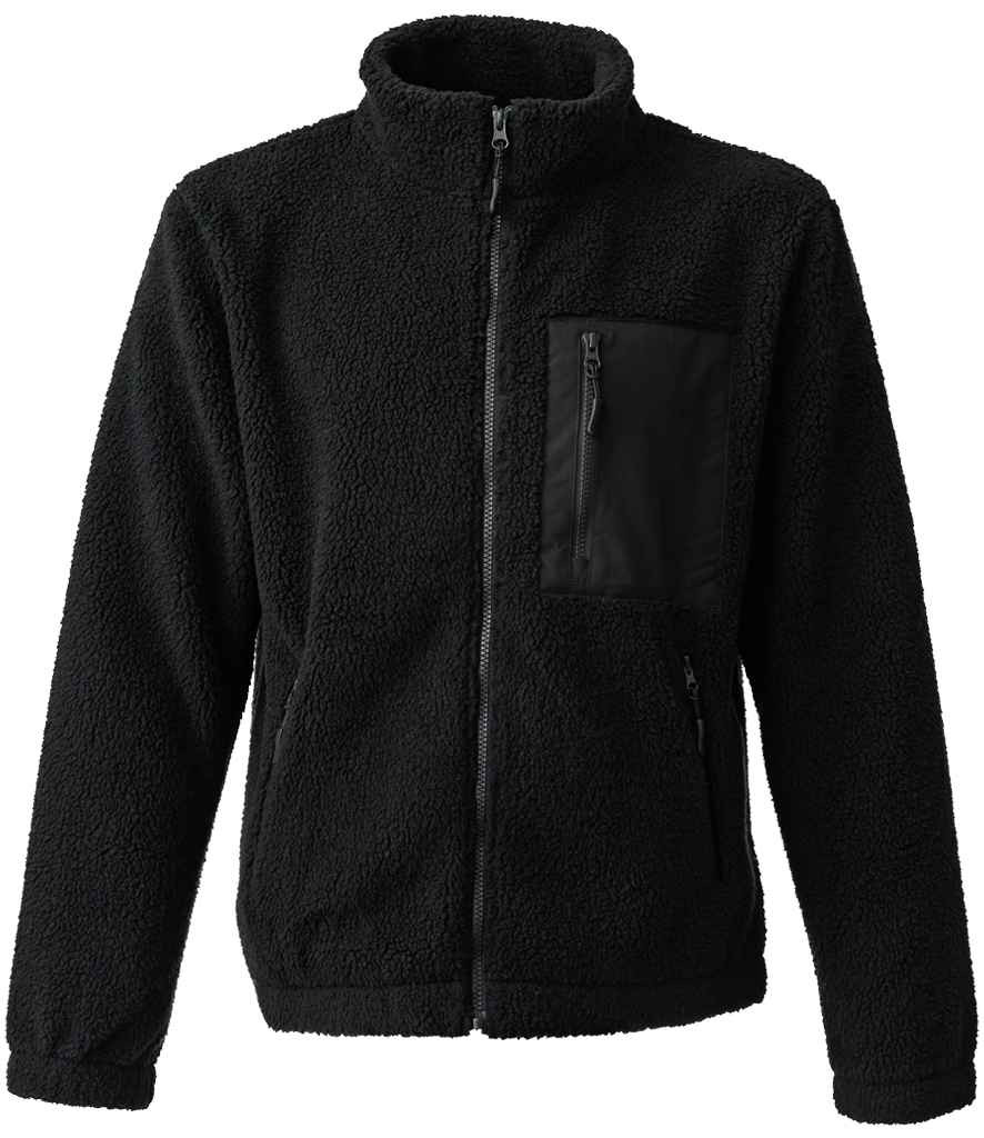Ravine Unisex Full Zip Borg Fleece Jacket - RV300 - Direct Workwear
