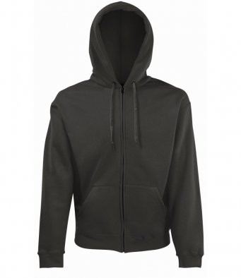 Fruit of the Loom Zip Hooded Sweatshirt SS16 - Direct Workwear