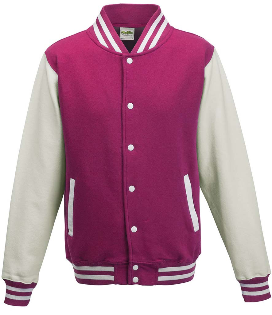 AWDis JH043 Varsity Jacket – Branded | Direct Workwear