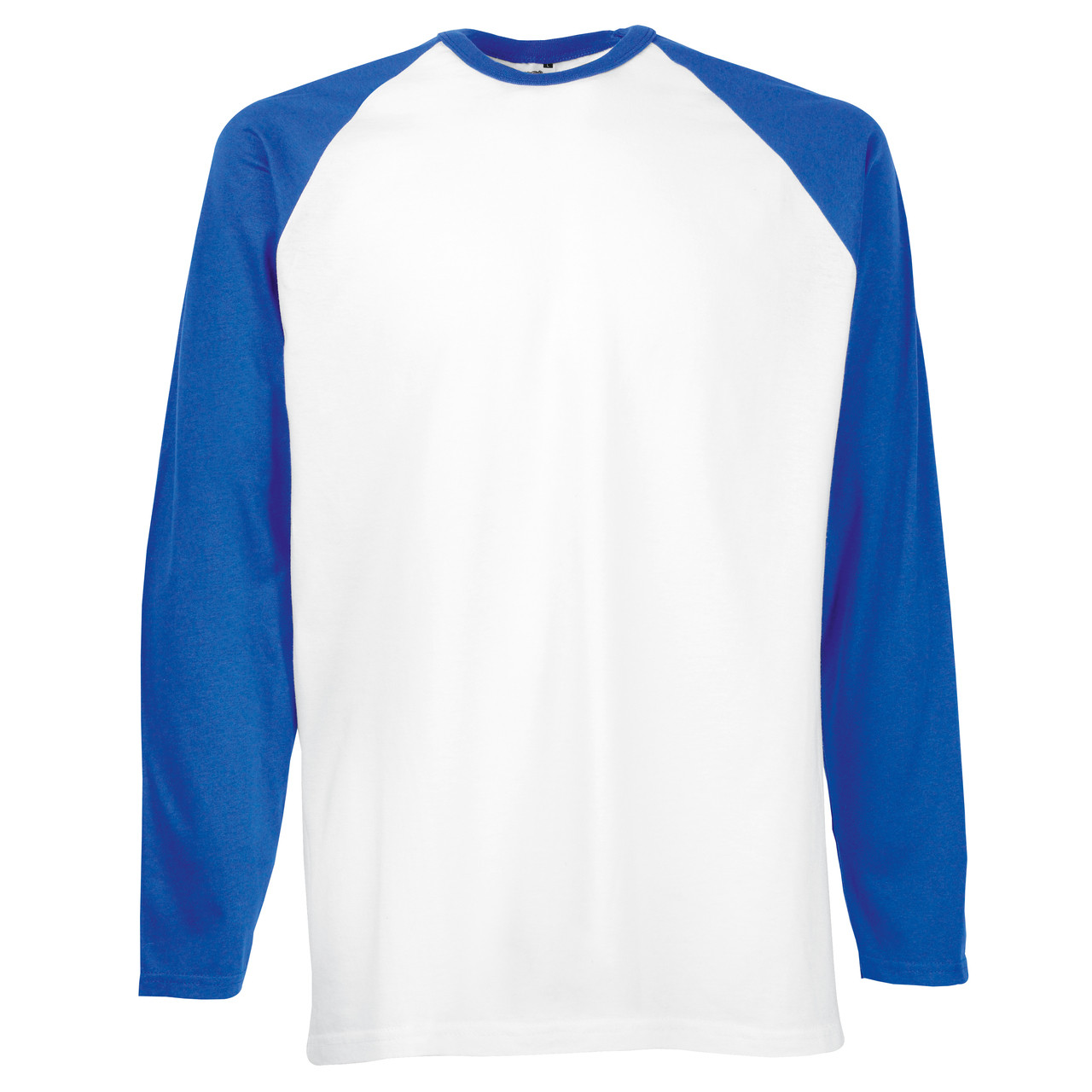 Fruit of the Loom Contrast Long Sleeve Baseball T-Shirt Add your