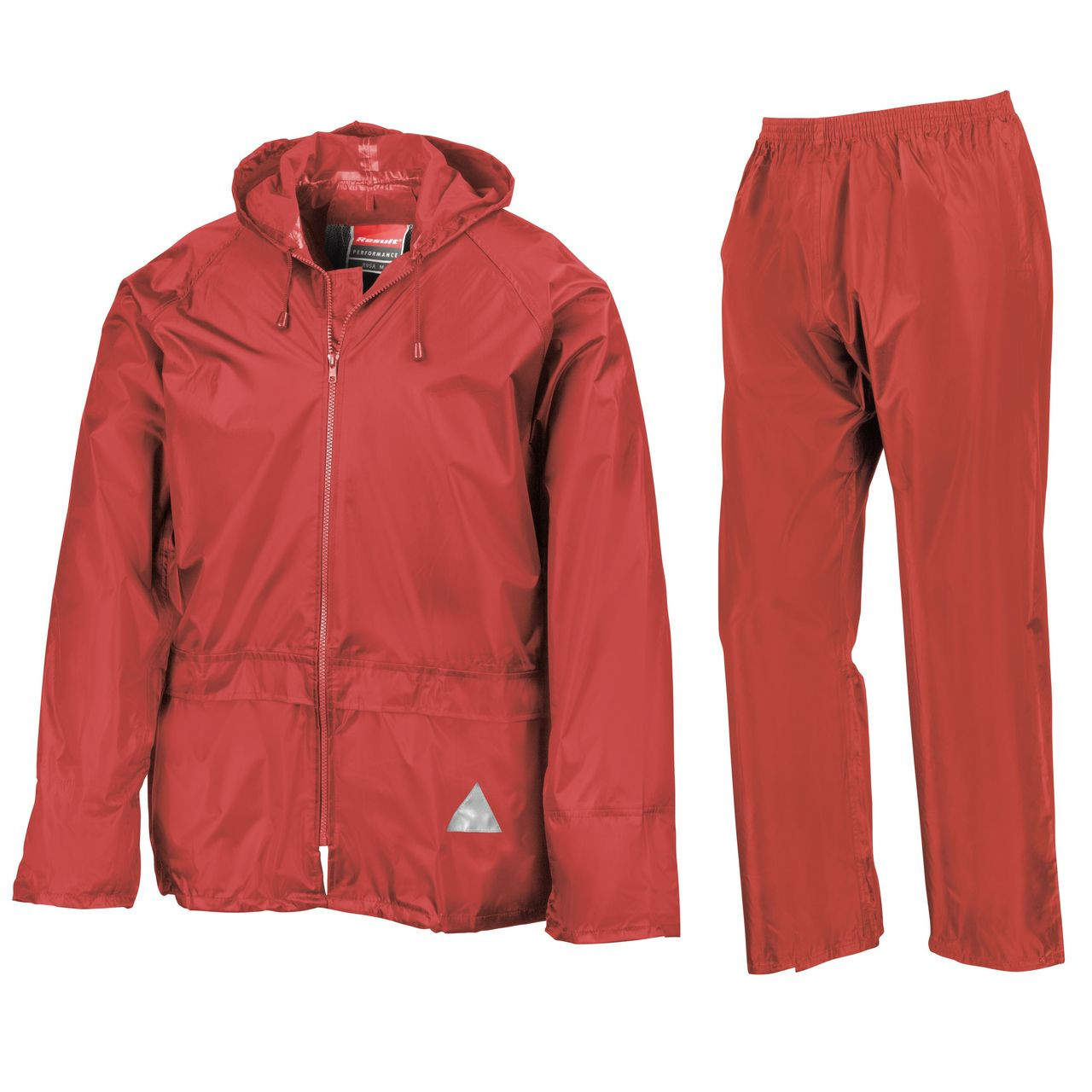 complete rain suit with carry bag Waterproof Jacket and Trouser Suit in Carry Bag RS95
