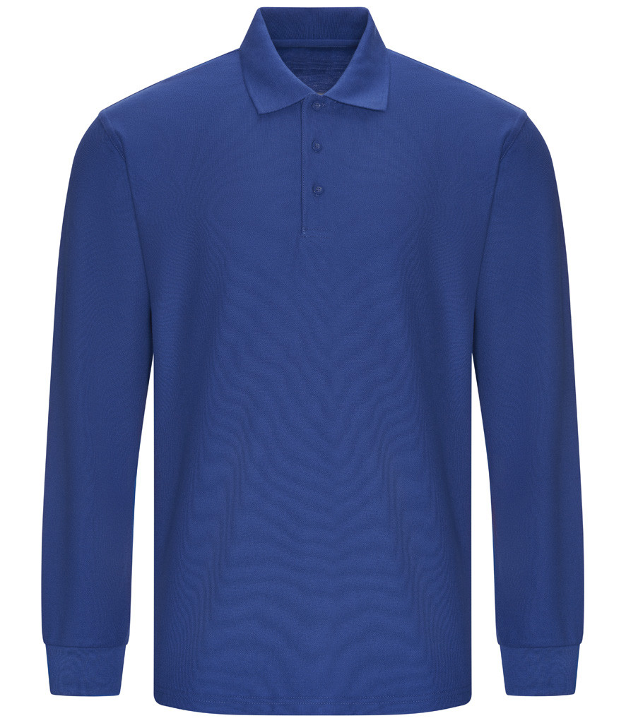 Pro RTX Pro Long Sleeve Piqué Polo Shirt - RX102 - Direct Workwear