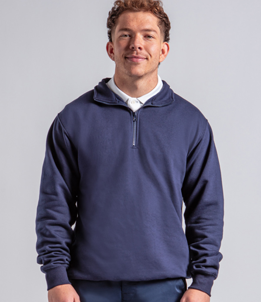 Pro RTX Pro 1/4 Neck Zip Sweatshirt - RX305 - Direct Workwear
